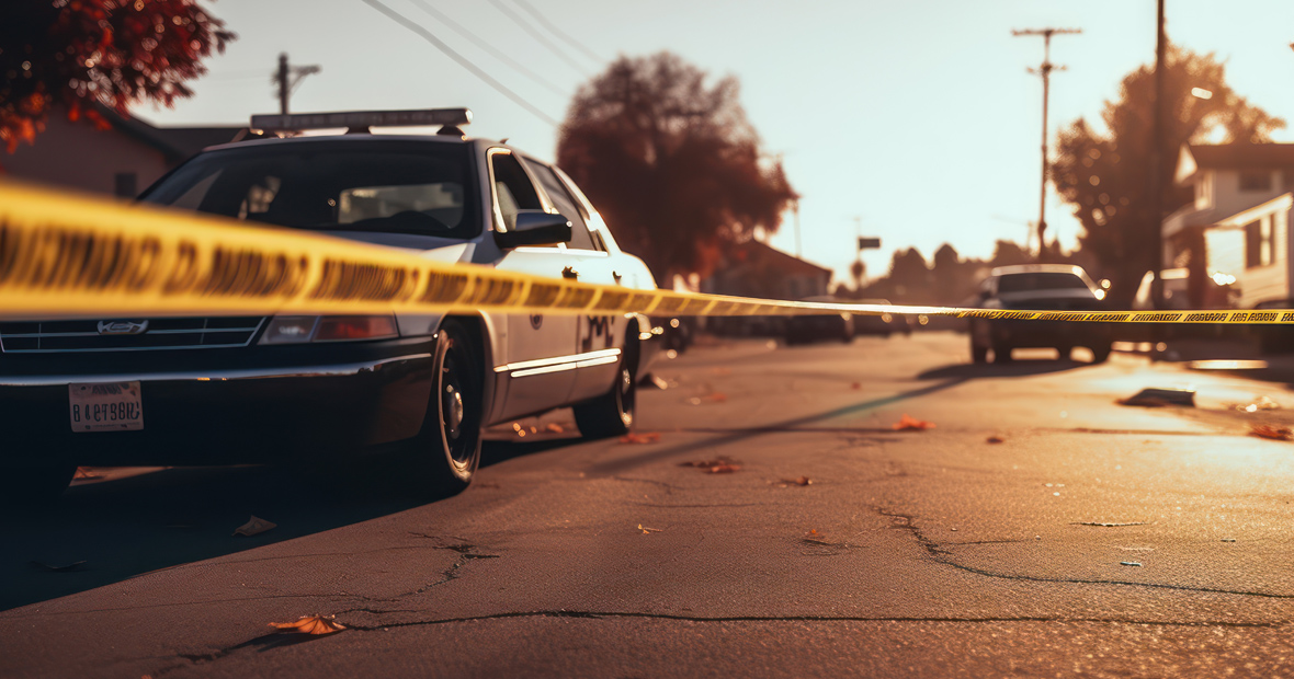 barrières de police